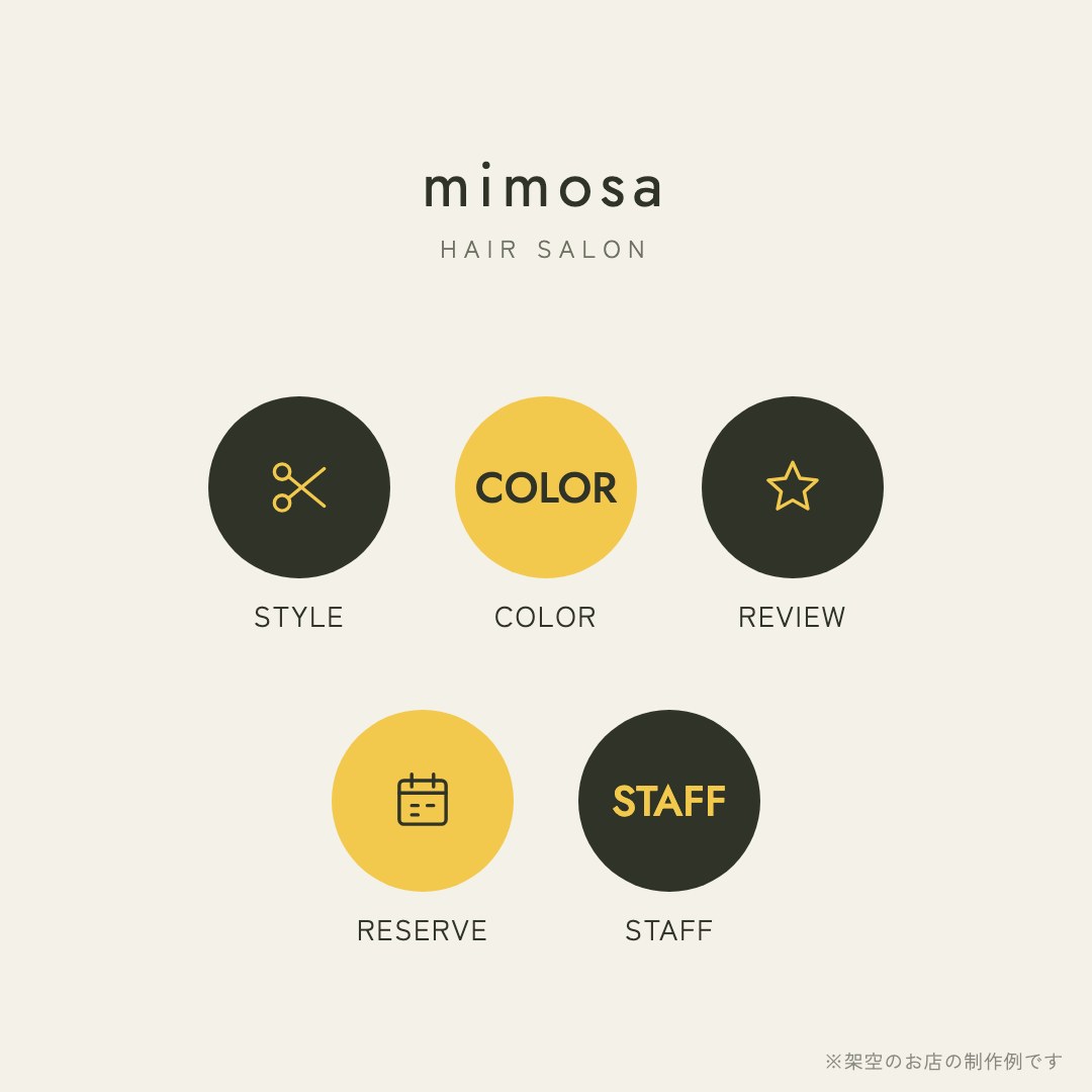 mimosa（美容室）